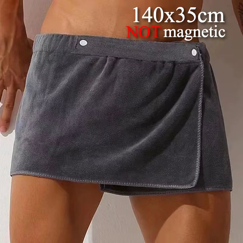 Multi-Use Coral Fleece Magnetic Towel – Fast-Drying, Compact & Travel-Friendly