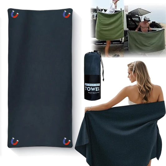 Premium Quality Portable Magnetic Towel for Outdoor Sports and Swimming